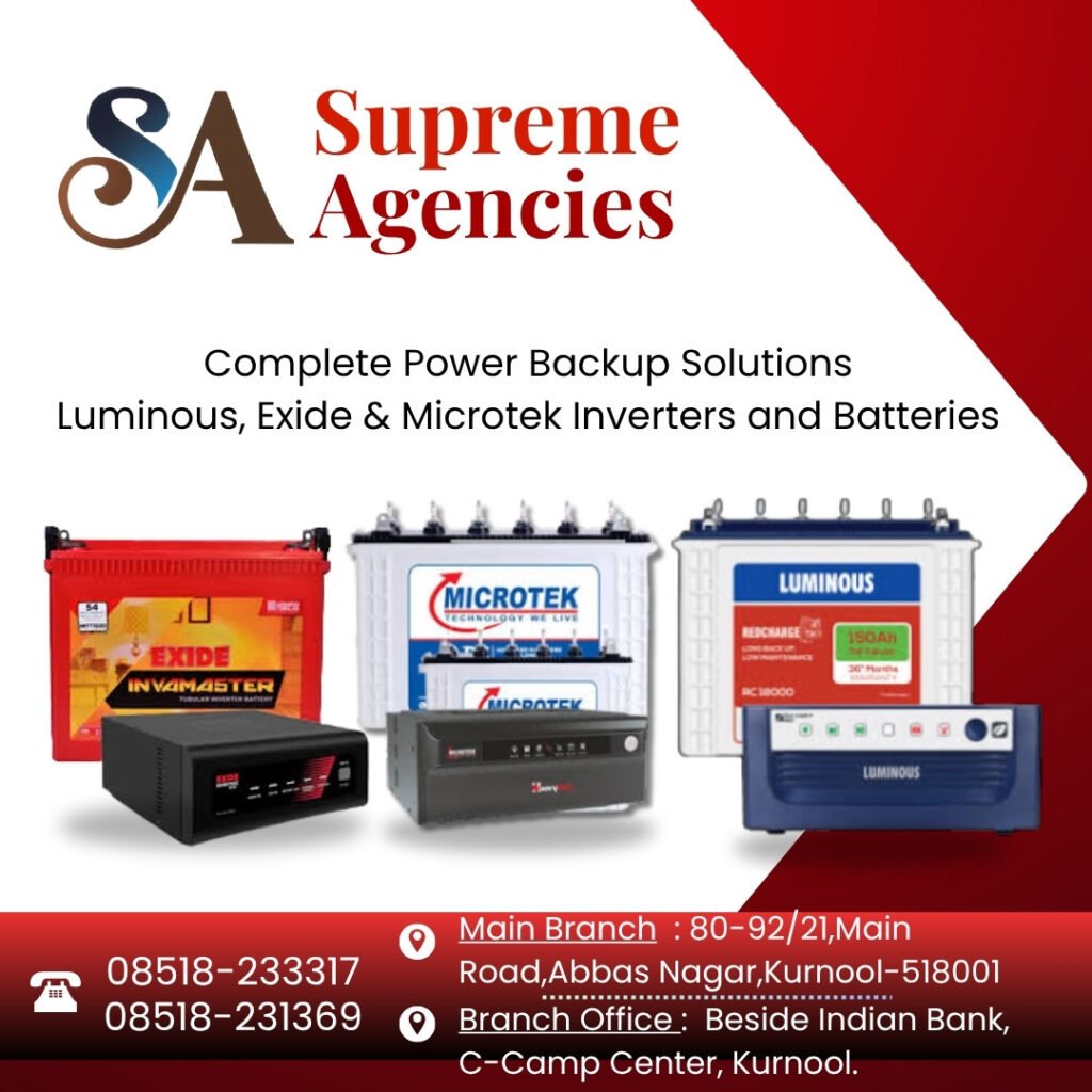 supreme agency kurnool