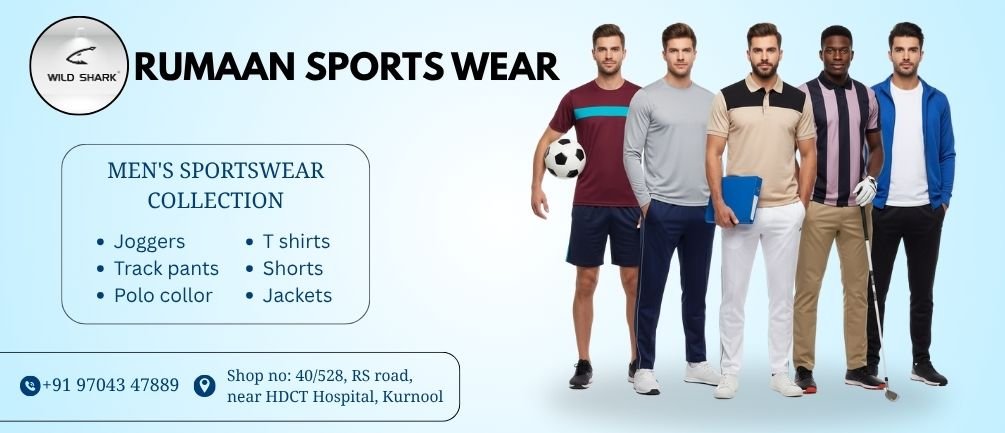 Rumaan Sports Wear in Kurnool